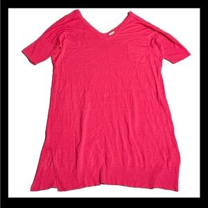 ❤️5/$25❤️ J. Peterman Pink Linen Dress Size XL